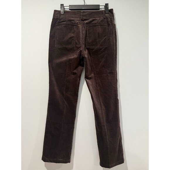 Philippe Adec Paris Velvet Pants Womens 2 Straight Leg Workwear Academia Scholar - Picture 2 of 7